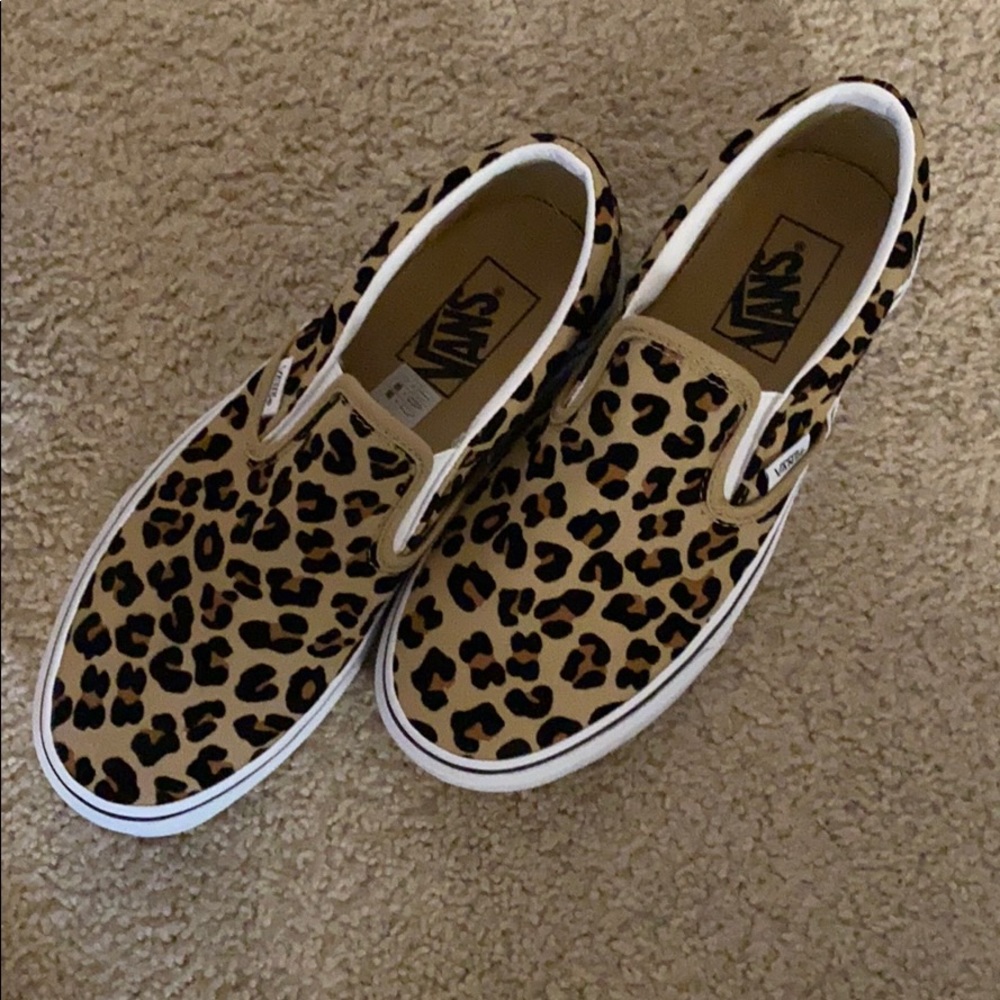 Cheetah Print Vans